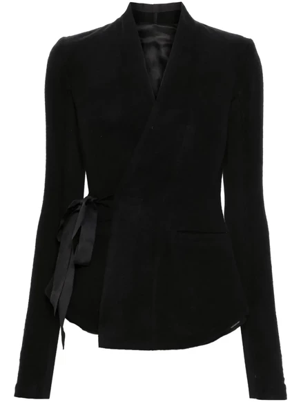 Голливудский пиджак Рика Оуэнса black
