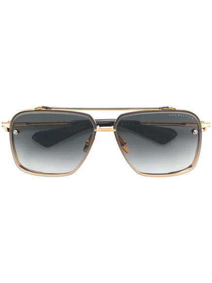 Солнцезащитные очки Dita Eyewear крупные геометрические