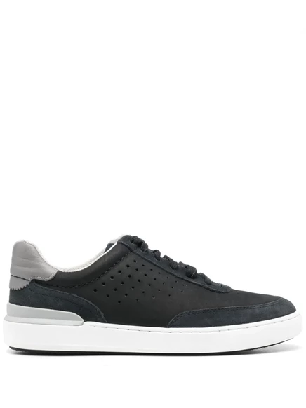 Мужские кеды Clarks CourtLite Tor кожаные, синие