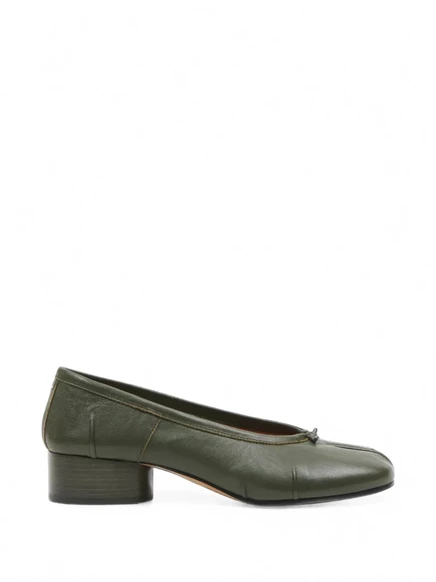 Женские туфли Maison Margiela Tabi H30, зеленые