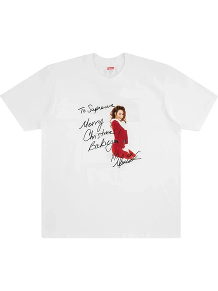 Футболка Supreme от Мэрайи Кэри white