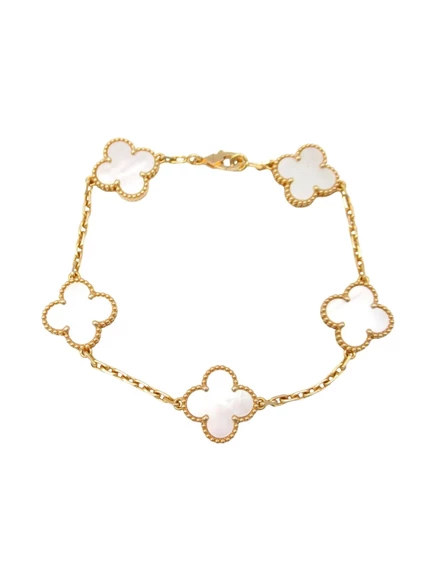Женский браслет Van Cleef & Arpels Alhambra 18K, розовый