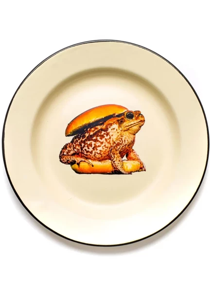 Тарелка Seletti Toad 26 см, нейтральная