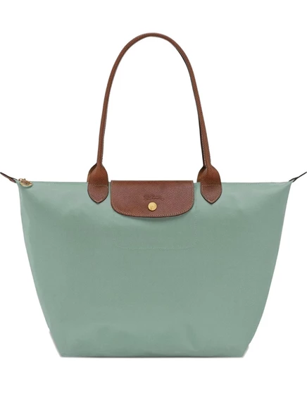 Большая сумка-тоут Le Pliage от Longchamp green