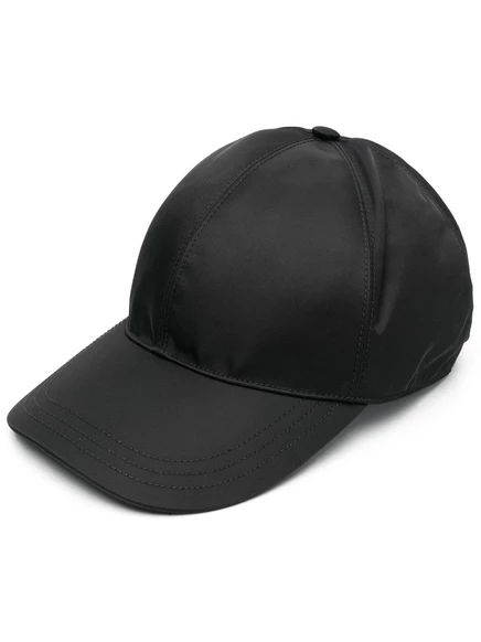 Женская бейсболка Prada Re-Nylon, черная