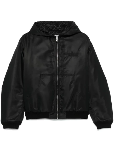 Жакет с вышивкой в виде цифр от MM6 Maison Margiela black