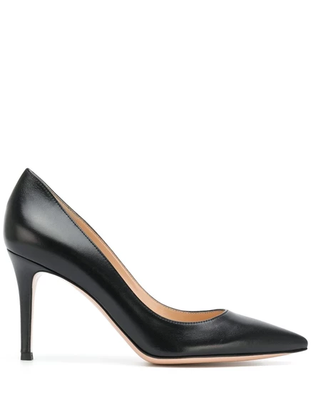 Кожаные туфли-лодочки Gianvito Rossi Gianvito 85 мм black