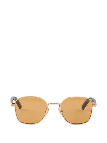 Мужские солнцезащитные очки Prada Eyewear, золотистые