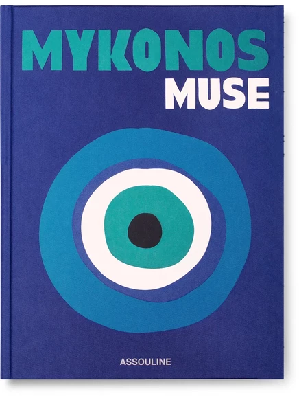 Книга Assouline Mykonos Muse, синяя
