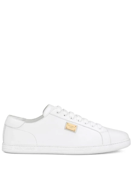 Кроссовки Dolce & Gabbana Saint Tropez с низким берцем white