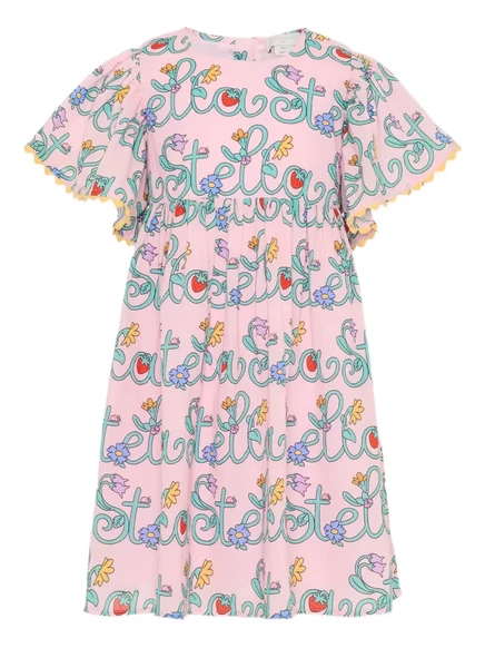 Платье для девочек Stella McCartney Kids, розовое