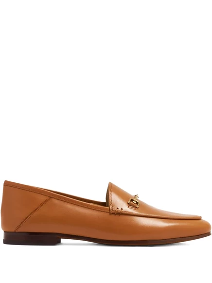 Женские лоферы Sam Edelman Loraine с металлической пряжкой, коричневые