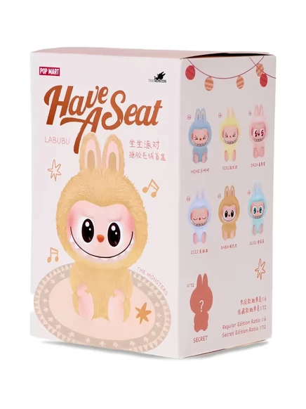 Фигурка Pop Mart Labubu Monsters в слепом боксе, бежевая