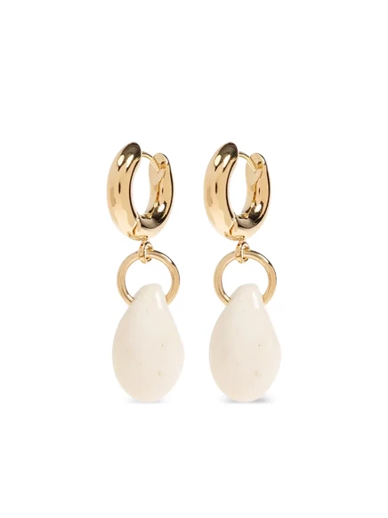 Серьги-подвески ISABEL MARANT с подвесками-каплями gold