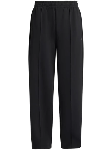 Спортивные брюки с вышитым логотипом Lacoste black