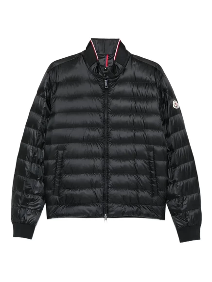Мужская стеганая пуховая куртка Moncler Rigel, черная