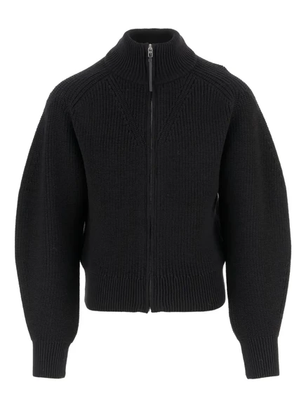 Мужской кардиган Jacquemus из шерсти мериноса, чёрный