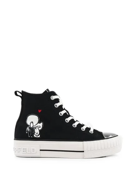 Женские кроссовки Karl Lagerfeld Kampus Max, черные