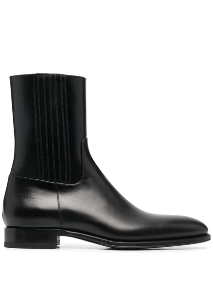 Мужские байкерские ботинки DSquared2 Glam Punk, черные