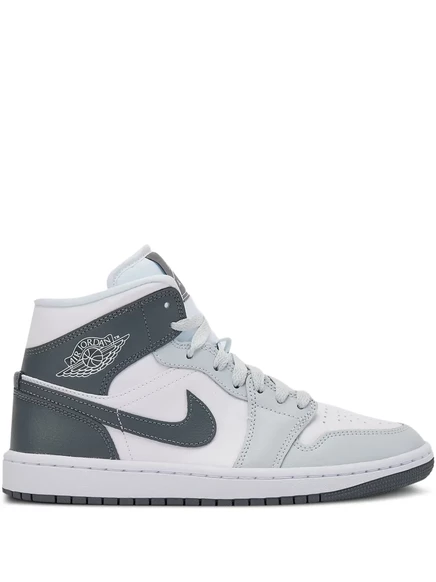 Женские кроссовки Jordan Mid Jordan 1, белые