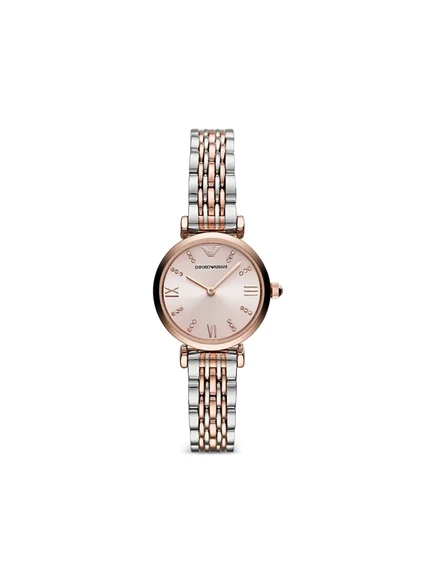 Женские часы Emporio Armani 28 мм, сталь, розовые