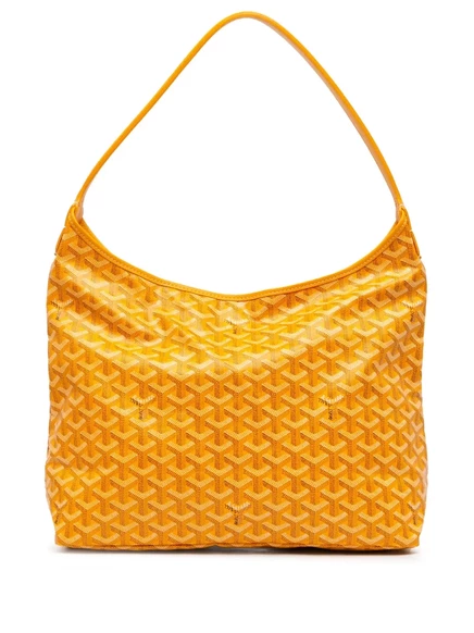 Сумка-хобо Goyard Goyardine Boheme, желтая