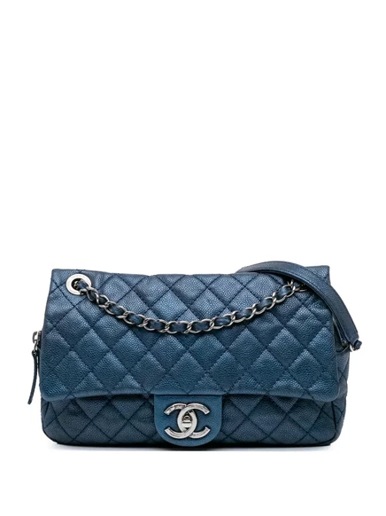 Сумка на плечо CHANEL Jumbo 2012, синяя