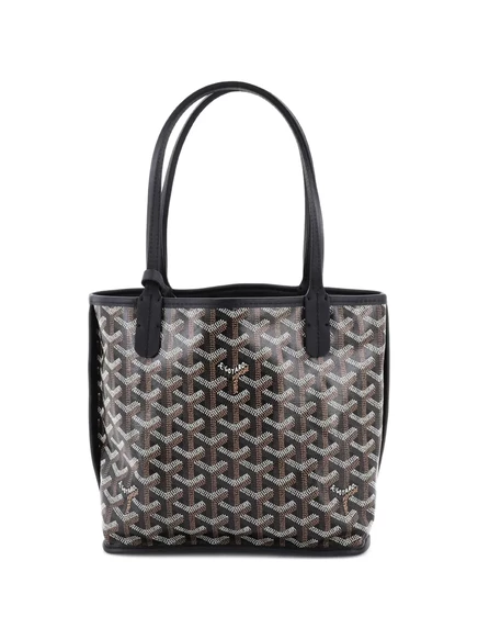 Женская мини-сумка Goyard Anjou, двусторонняя, черная