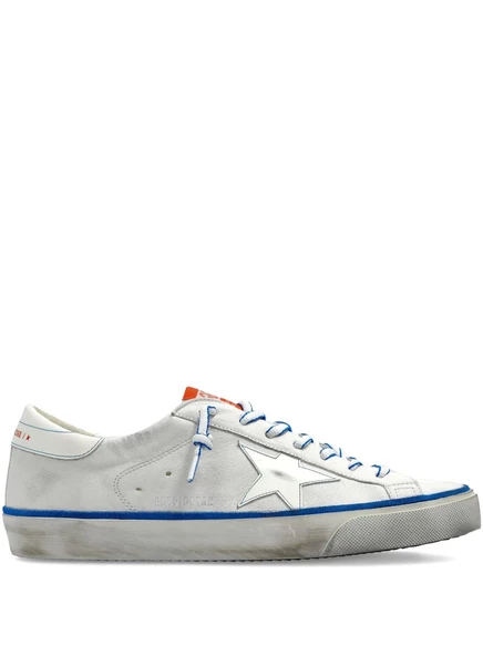 Мужские кеды Golden Goose Super Star белые