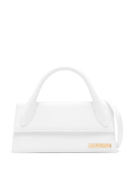 Длинная сумка-тоут Jacquemus Chiquito white