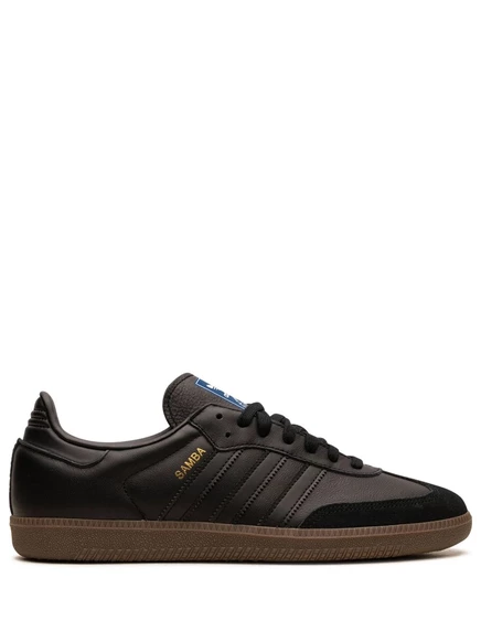 Унисекс кроссовки Adidas Samba OG Triple Black, черные