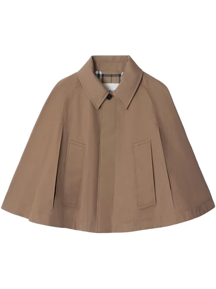 Накидка из саржи Burberry brown