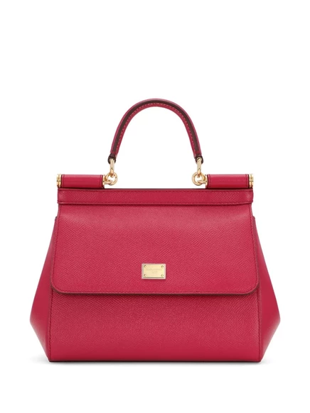 Сумка-тотализатор Dolce & Gabbana medium Sicily red