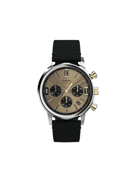 Мужские часы Timex Marlin Quartz 40 мм, черные