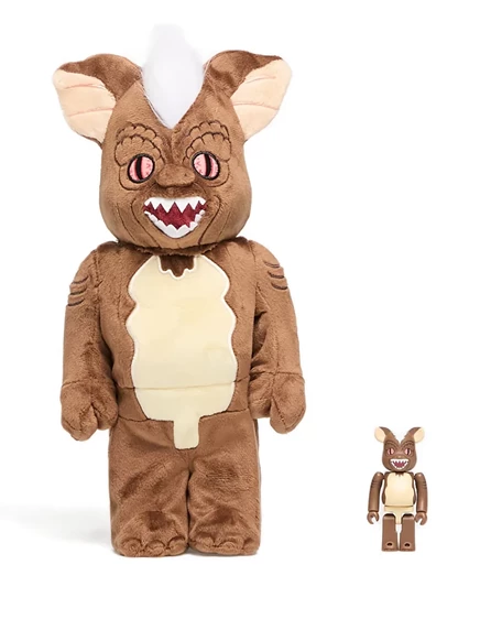 Набор фигурок Medicom BE@RBRICK Gremlins Stripe/Costume, 100% и 400%, коричневый