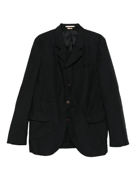 Однобортный блейзер Comme des Garçons Homme Plus black