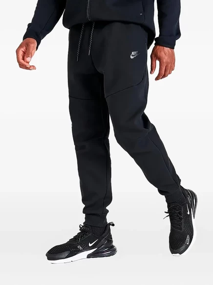 Мужские спортивные штаны Nike с логотипом, черные