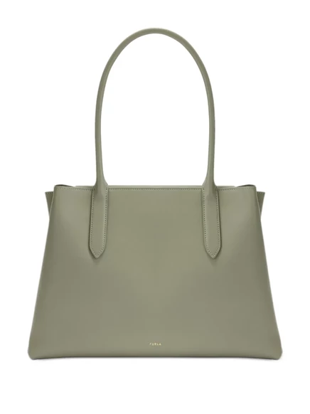 Большая сумка-тоут Furla Meridiana green