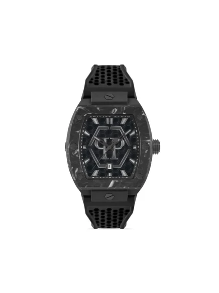 Мужские часы Philipp Plein The Hexagon Phantom 44 мм, черные