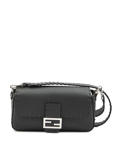 Мужская сумка через плечо Fendi Baguette, черная