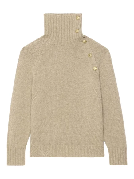 Женский свитер Zadig & Voltaire Moro, бежевый