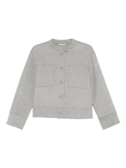 Меланжевый жакет от Max Mara grey