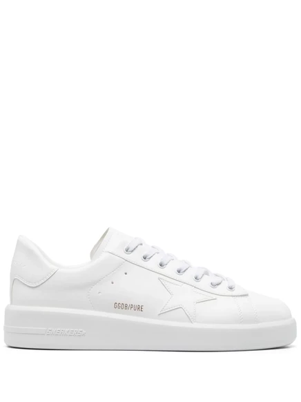 Кроссовки из искусственной кожи Golden Goose Purestar white