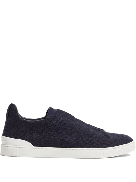 Мужские слипоны Zegna Triple Stitch Oasi, синие