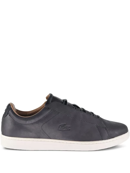 Мужские кожаные кроссовки Lacoste Carnaby Evo Easy, черные