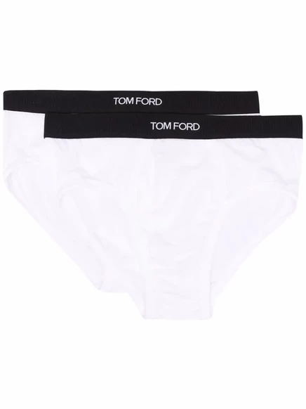 Мужские брифы Tom Ford с логотипом, белые