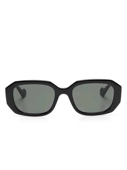 Солнцезащитные очки Gucci Eyewear в геометрической оправе Double-G black