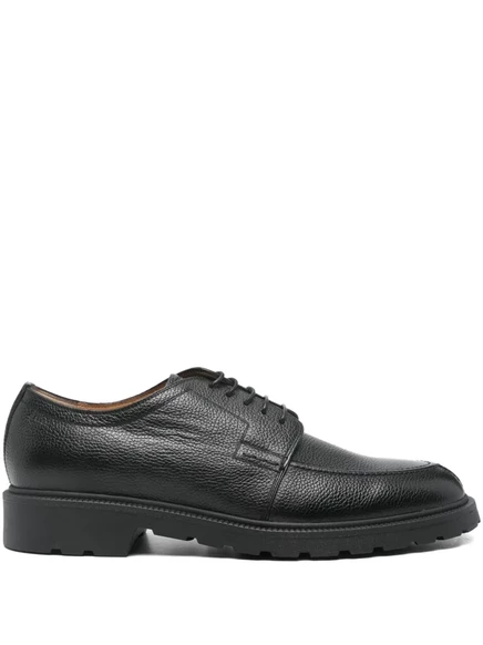 Мужские дерби Bally Eduard из текстурированной кожи, черные
