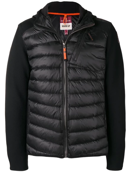 Мужская пуховая куртка Parajumpers легкая стеганая, черная