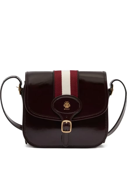 Женская сумка Bally Beckett через плечо, коричневая
